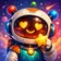 A vibrant cartoon lion avatar with bright colors and an expressive friendly face, perfect for a profile picture.